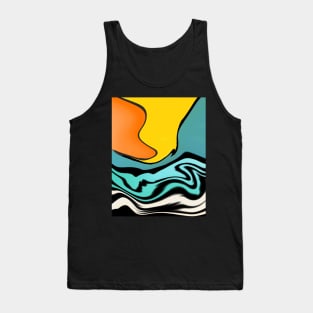 Happy colorful abstraction Tank Top